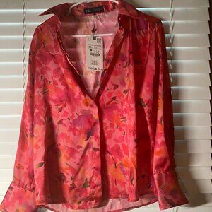 Floral Blouse  Zara - Size XS
